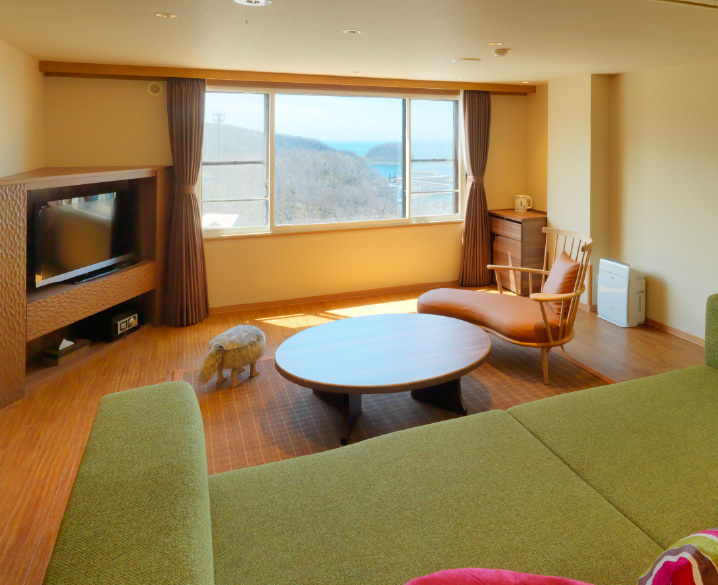 Grand Quad Room Twin Bed + Bunk Bed,Akane-no-Mori Type2